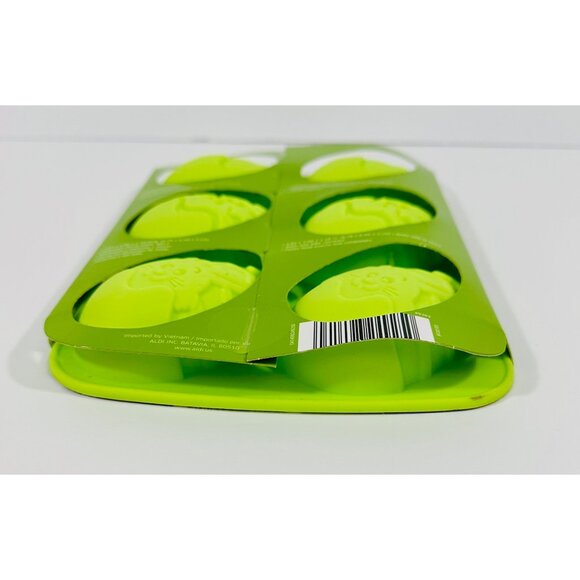Crofton Silicone Bakeware Easter Egg Mold Baking Tray Green Dessert Spring New - Picture 7 of 7